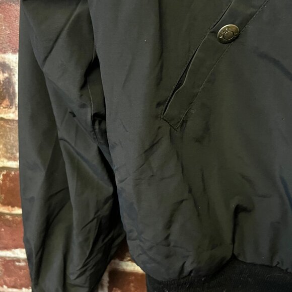 Polo Ralph Lauren Bomber Jacket - Faux Fur Hood & Utility Pocket - Black - Picture 8 of 16